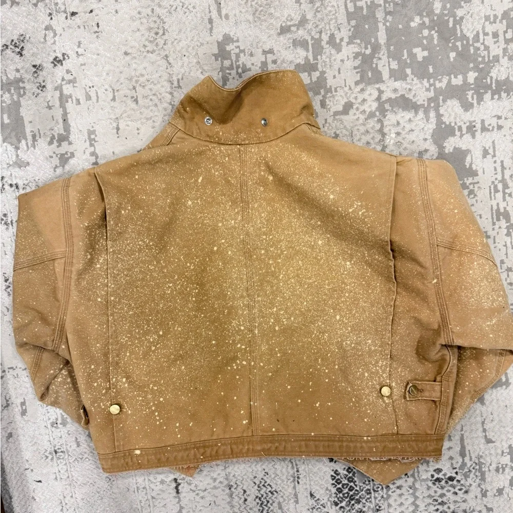 Reworked Vintage Carhartt Cropped Jacket - Picture 3 of 7